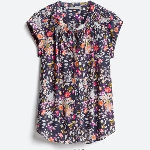 Daniel Rainn Bernal split neck blouse